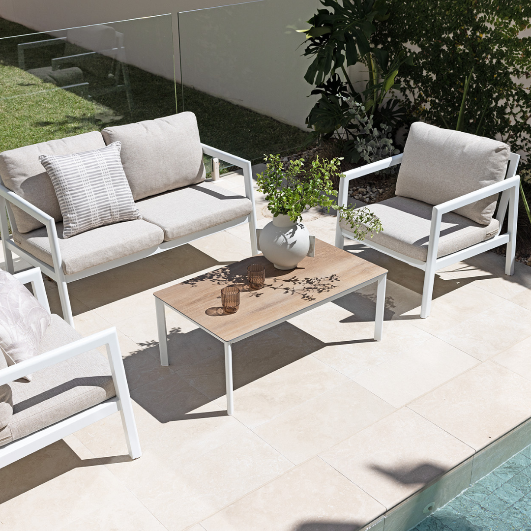 Cruz Lounge Setting 4 pce | Bask Outdoor Living