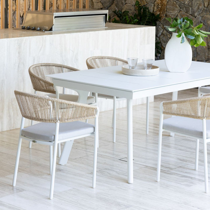 MARBELLA CHAIR & TAVOLO TABLE SETTING - 9 PCE